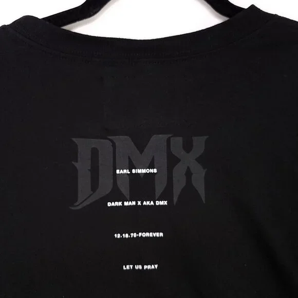 DMX T Shirt Mens Size XL Black Shoe Palace Earl Simmons Ruff Ryders Hip Hop - Picture 7 of 14